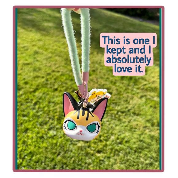 Pop Mart Baby Molly & Baby Tabby Series Squishy Charm - Face the Storm - Picture 11 of 16